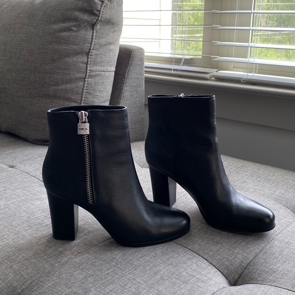 MK Leather Boots NWOT